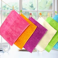 cleaning rag dish cloths bamboo fiber high efficient anti grease towel washing towel magic kitchen lazy cleaning wiping 520pcs