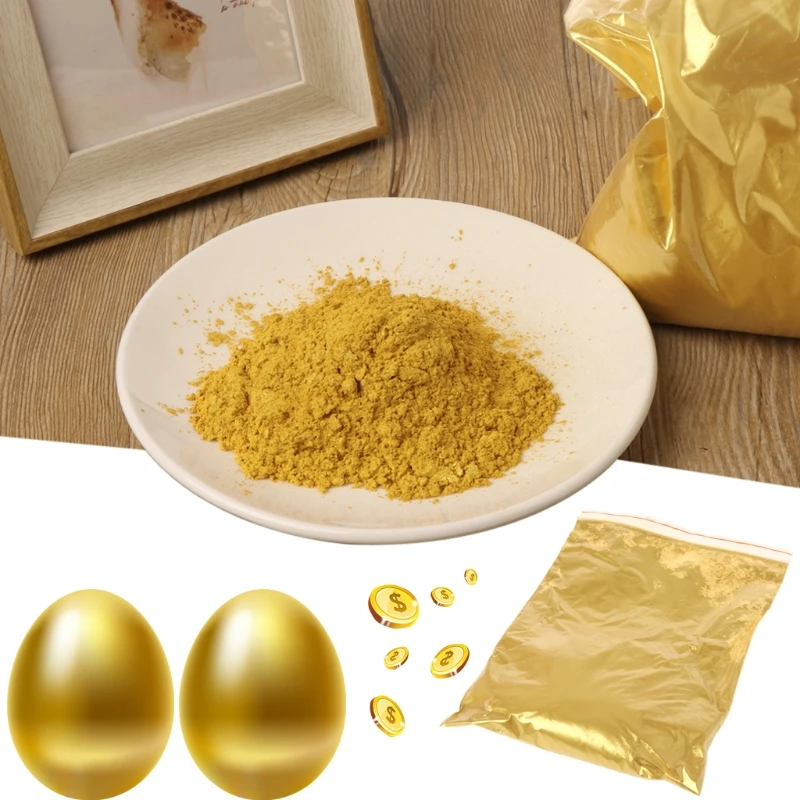 

Gold Pigment Pearl Powder Acrylic Paint Dye Paint Coating Art Crafts Color