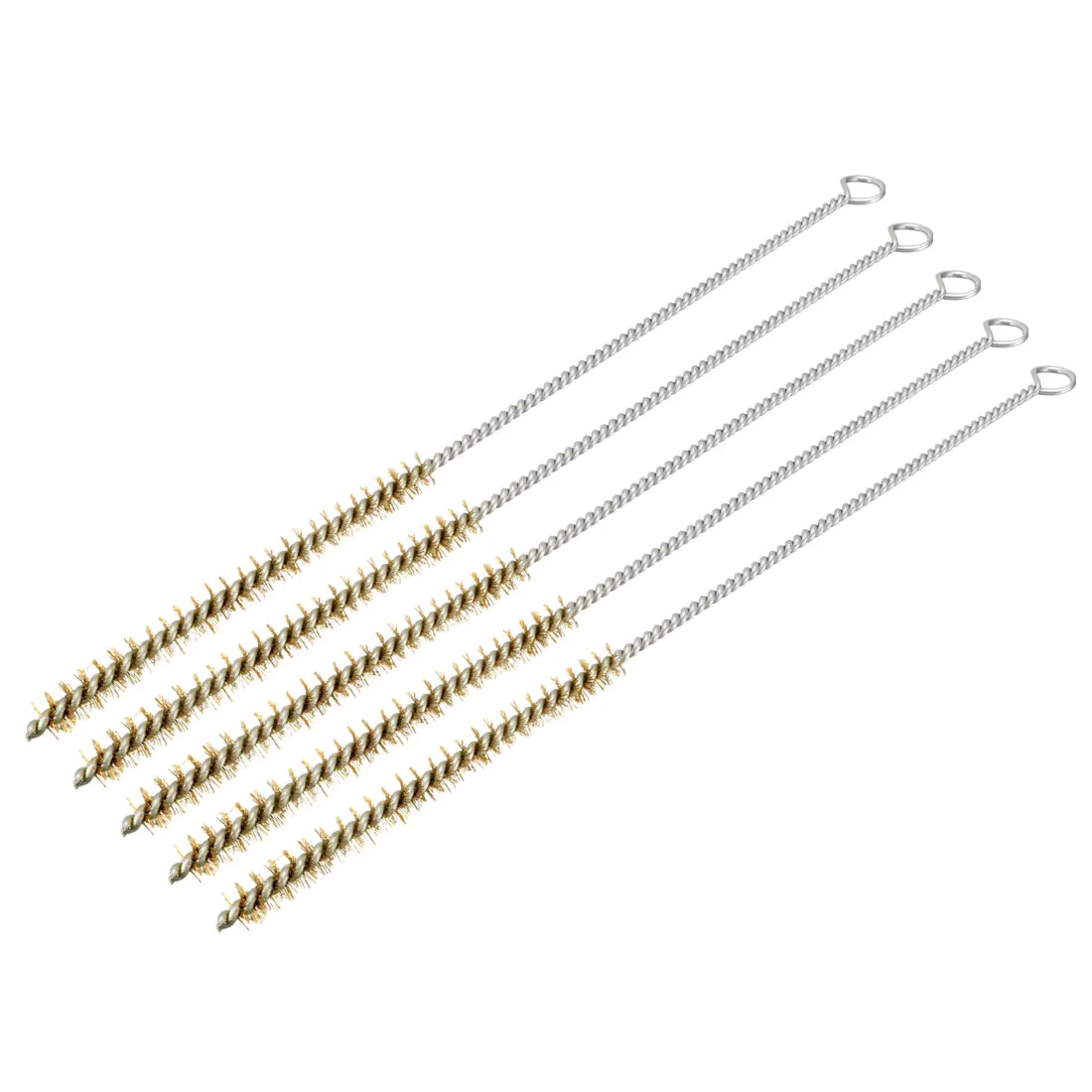 

Uxcell 5 шт медная проволочная щетка для чистки труб диаметр 8 мм медная проволока для очистки стальных деталей, машин, пятен краски