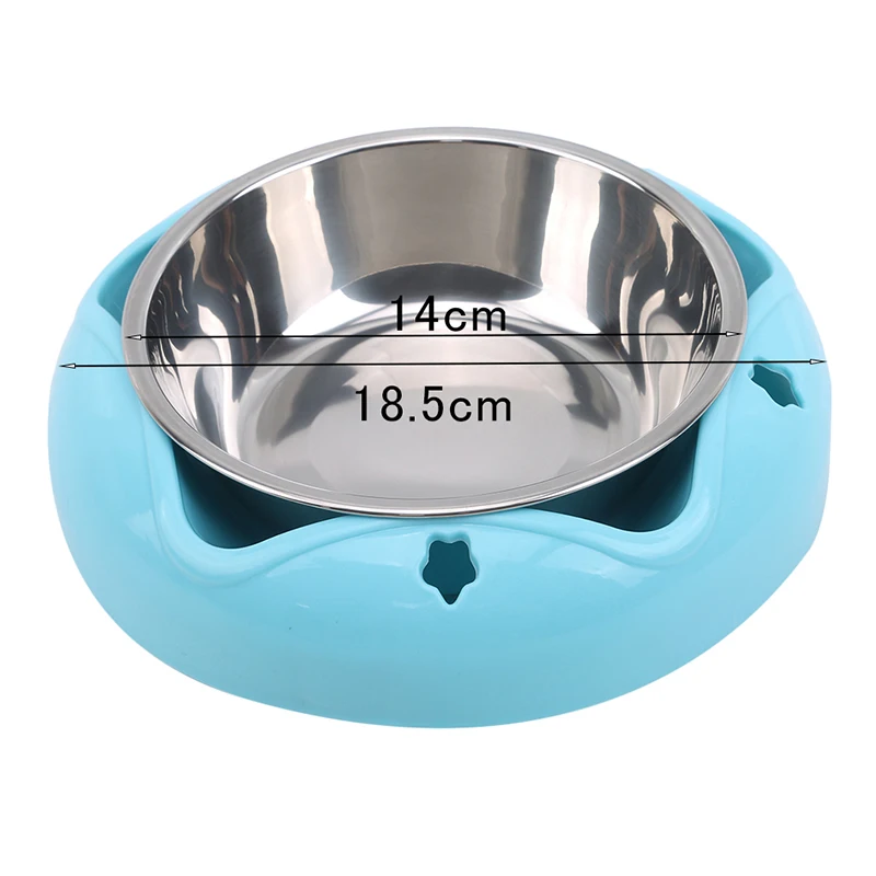

Dog Bowls Stainless Steel Travel Footprint Feeding Feeder Water Bowl For Big Dogs Feeding Dish Fit All Pet Puppy Cat Bowl