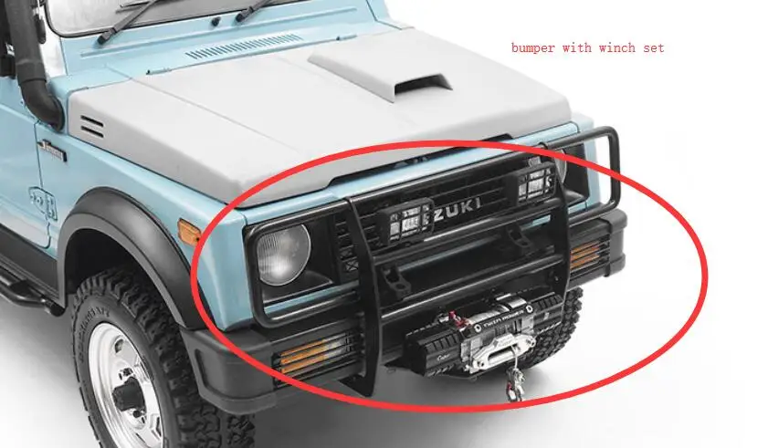 Бампер/светодиодная решетка/крышка шины/Фотоэлемент для каподастр samurai SIXER CD15828