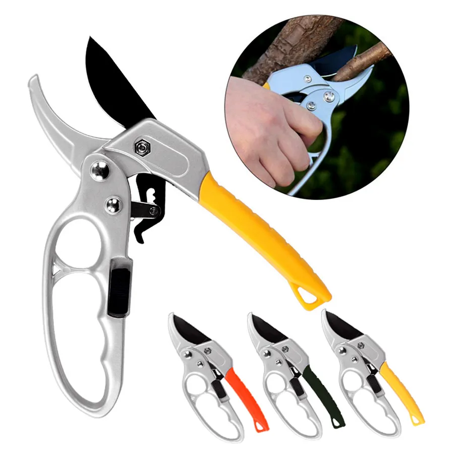 

Durable Pruning Shears Garden Bonsai Tools Flower Cutter Labor Saving Carbon Steel Scissors Gardening Plant Sharp Branch Pruners