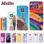 Чехол для Huawei Nova 8i, новый дизайн, мягкая задняя крышка из ТПУ для Huawei Nova 8, 8 Pro, 8SE, Nova8I, чехол на Honor X20 X 20 SE, чехол для телефона