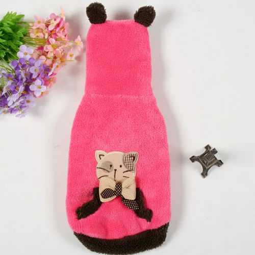 Одежда для кошек Кот Гарфилд голубой складной кот кошка без шерсти теплый