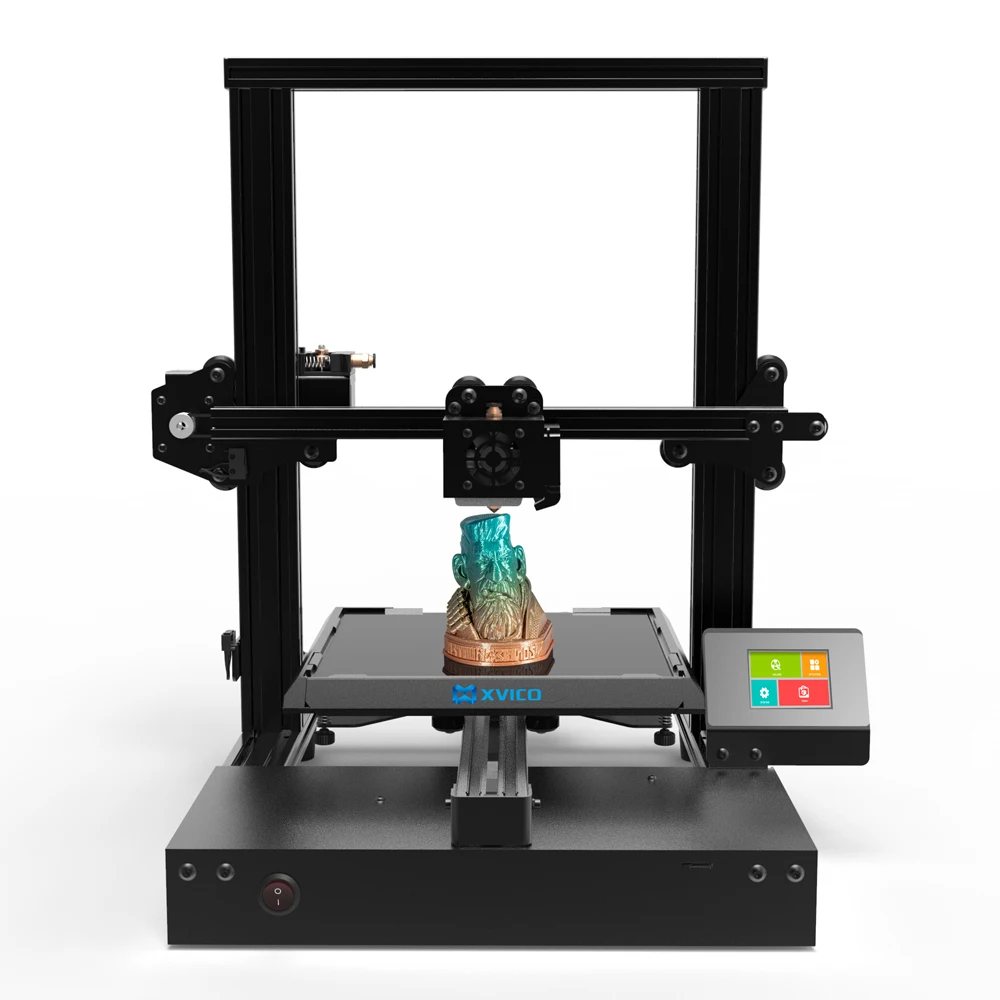 3D принтер XVICO Алюминиевый с нитью накаливания датчиком обнаружения и