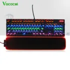 Vococal игровая RGB светодиодсветодиодный клавиатура, подставка для запястья, подставка для компьютера, геймеров, игры Overwatch Lol Dota