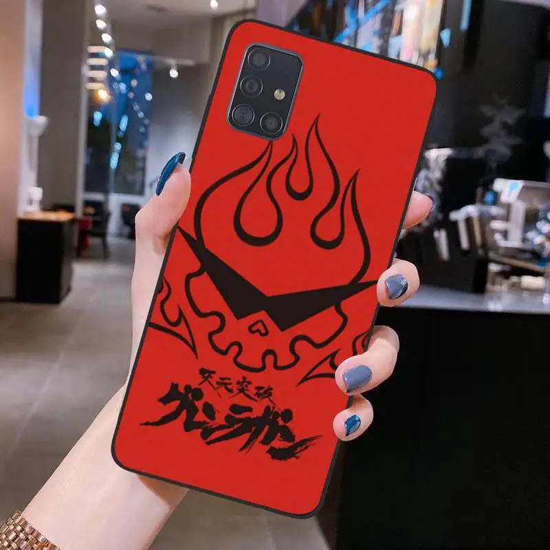 Телефонный чехол Tengen Toppa Gurren Lagann для Samsung Galaxy S21 Plus Ultra S20 FE M11 S8 S9 plus S10 5G lite 2020 |