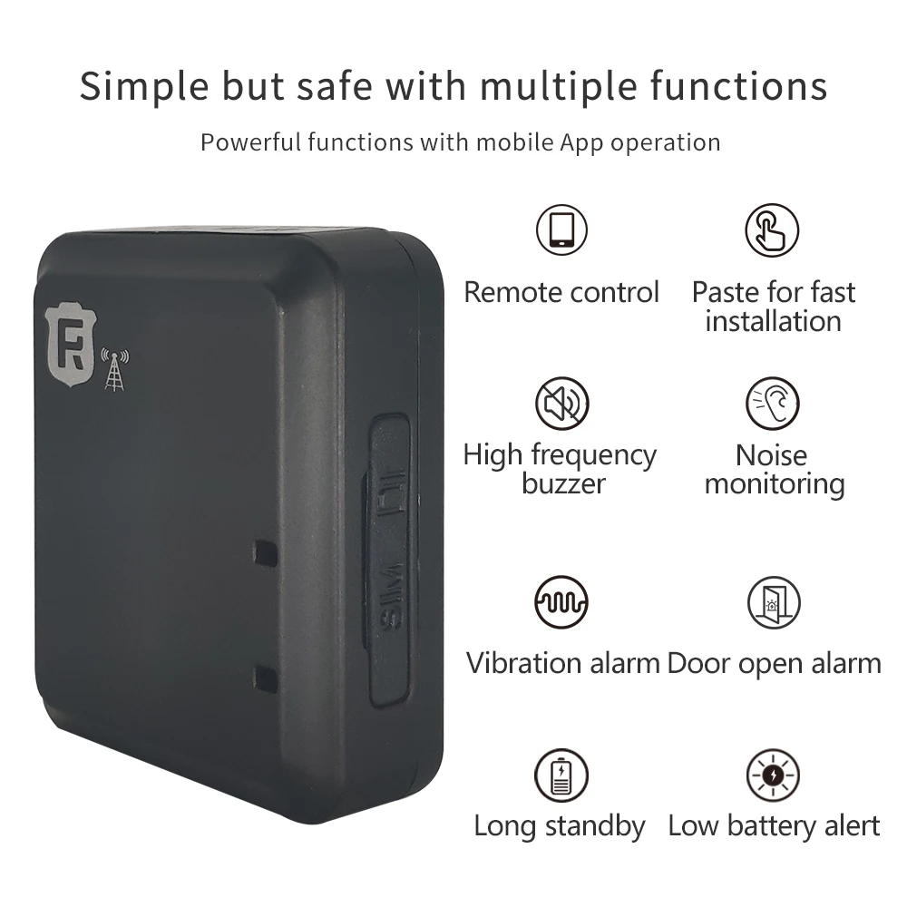GSM GPRS SMS-трекер компактный с бесплатным приложением для IOS и ANDROID свободной