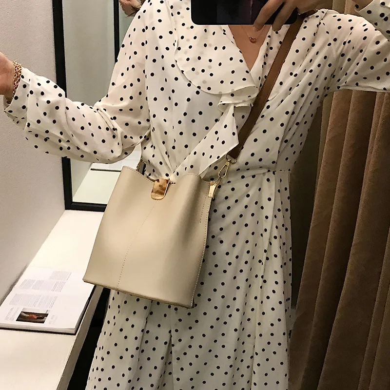 Корейские сумки через плечо для женщин сумка мешок основной Femme женские кожаные сумки через плечо сумка на ремне для женщин