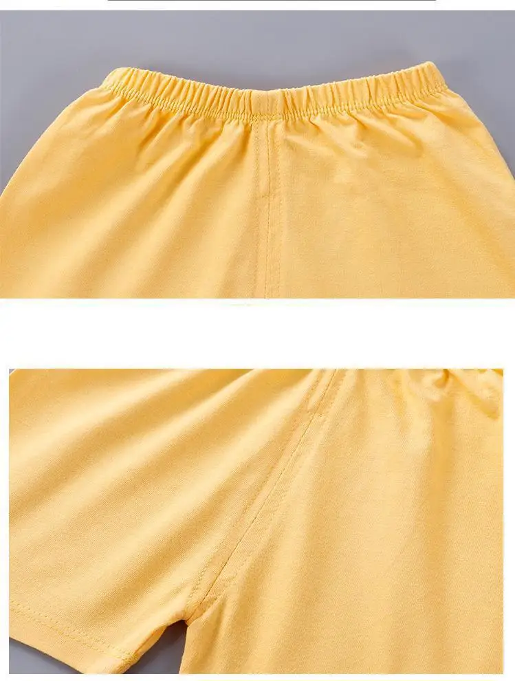 

summer new cute vest clothing set children clothes soft cotton sleeveless Tshirt + shorts suit baby boy girls casual pajamas out