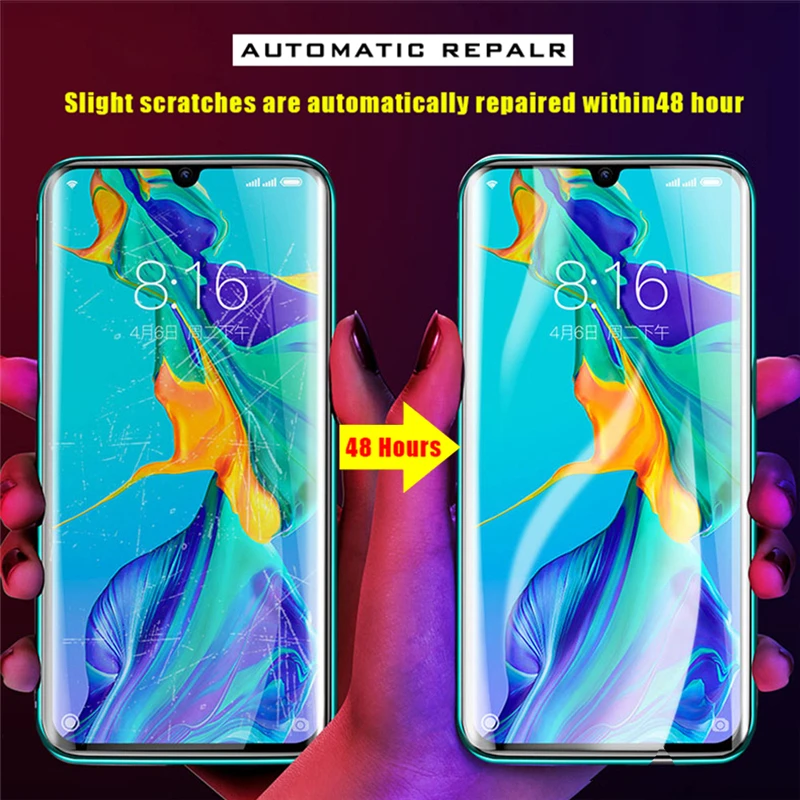 Мягкая Гидрогелевая пленка из ТПУ Для Lenovo K10 Plus A6 Note Z6 Pro молодежная версия K6 Enjoy Z5S