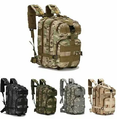 Уличные военные рюкзаки 1000D нейлон 30L водонепроницаемый тактический рюкзак для