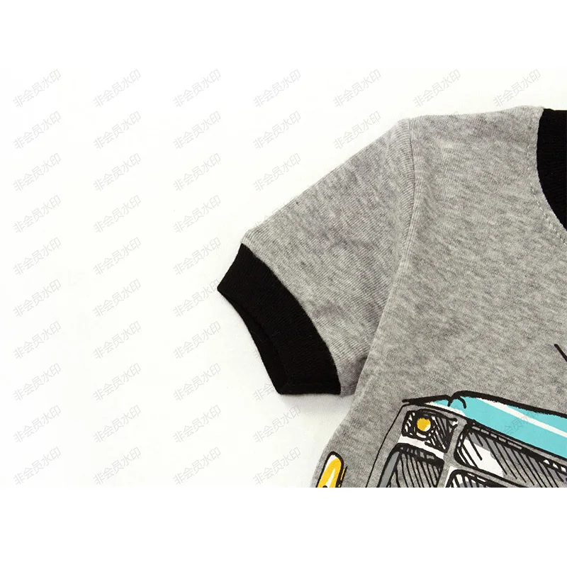 Новые детские пижамные комплекты с рисунком поезда из мультфильма детская