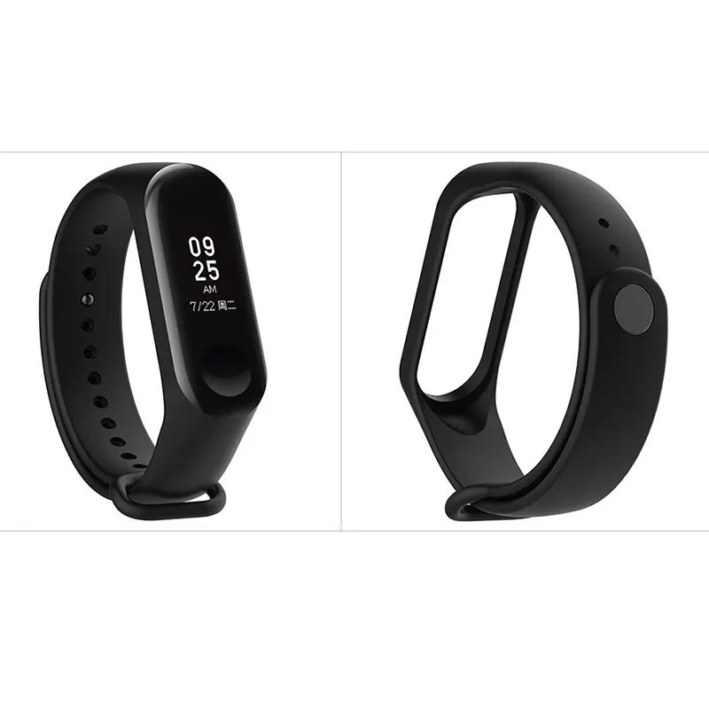 Ремешок на запястье для Xiaomi Mi Band 4 сменный силиконовый браслет мужчин и