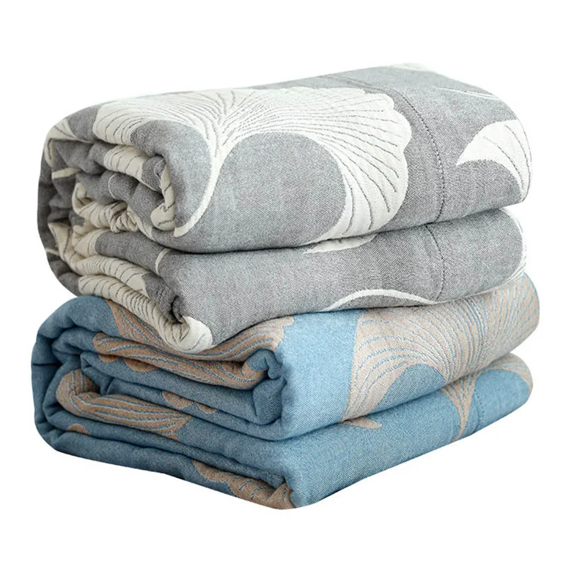 Осеннее тонкое одеяло для кровати 4-слойное Марлевое дивана покрывало