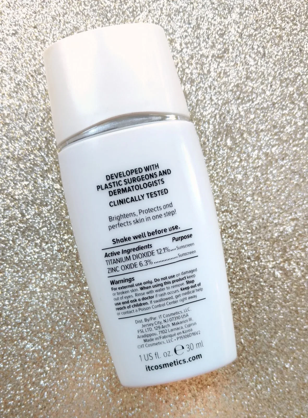 It Cosmetics омолаживающий бронежилет тонированный солнцезащитный крем SPF 50 + супер