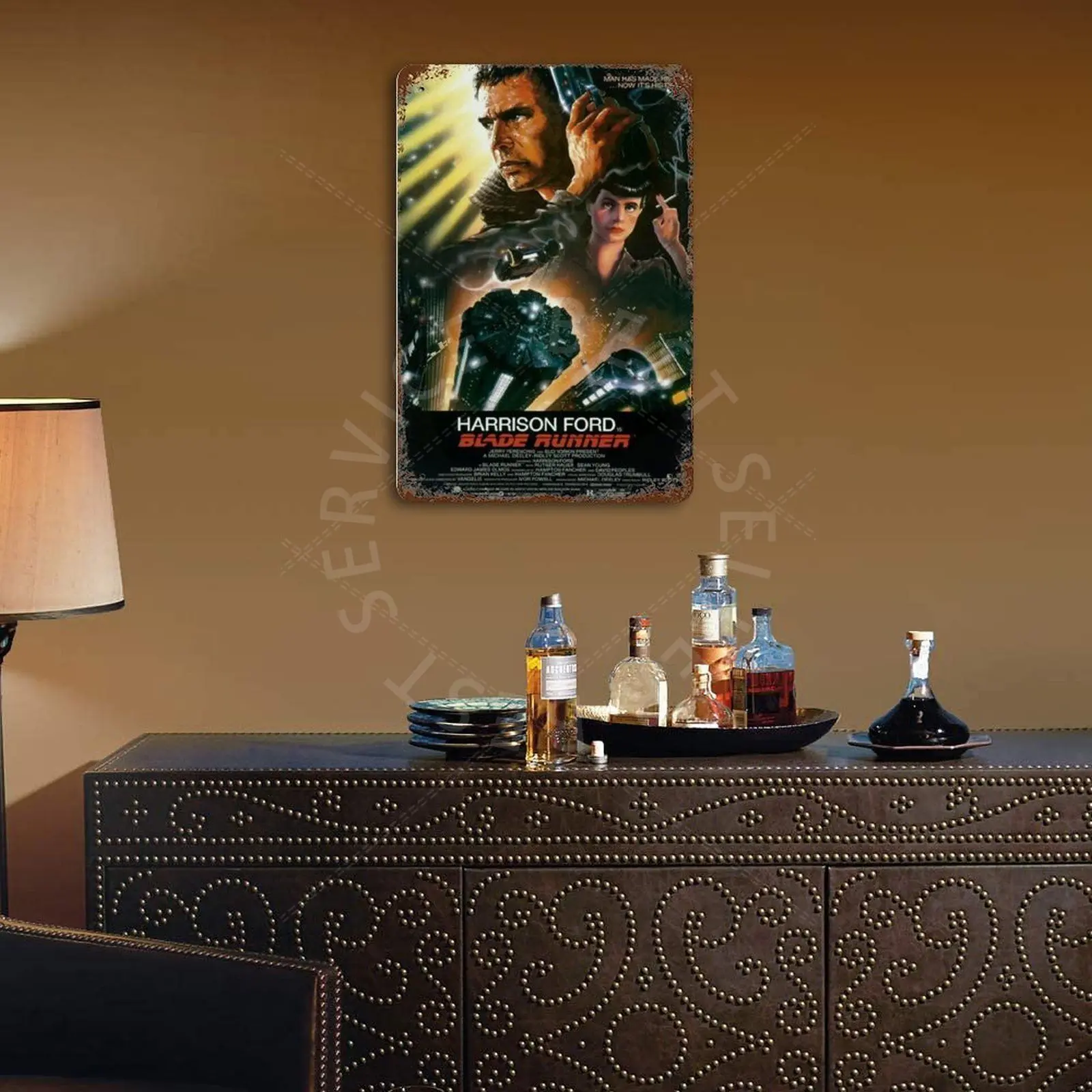 

Movie Poster Vintage Plaque Tin Sign Pub Bar Club Garage Decor Room Decoration Wall Art Painting Plate