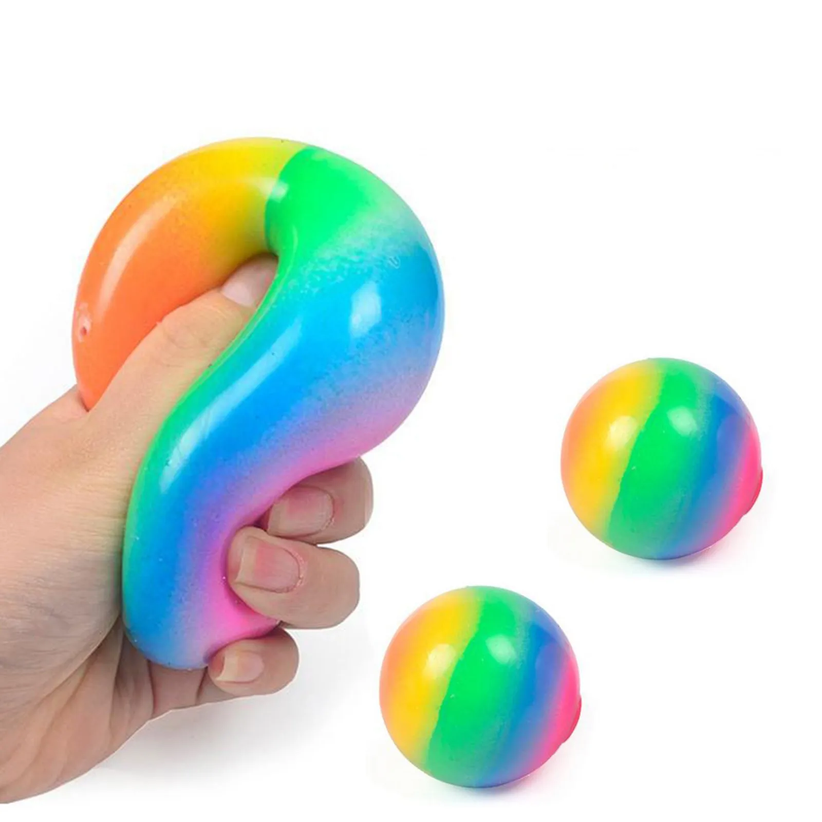 

NEW Creative Colorful Vent Ball Decompression Toy Men And Women Decompression Toy Color Children Adult Decompression Toy Ball