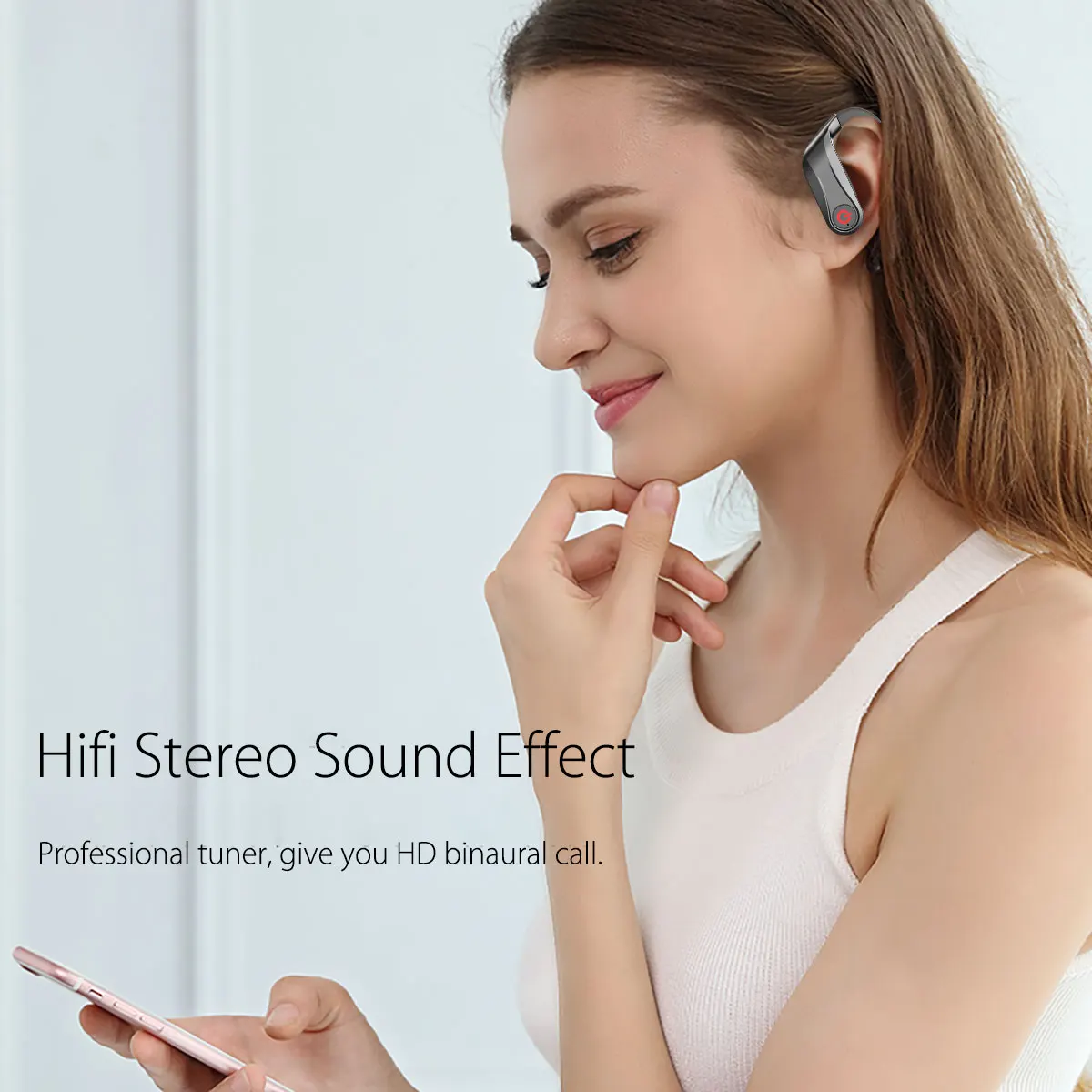 Q62 power HQB беспроводные V5.0 bluetooth наушники стерео гарнитура с ушным крючком спортивная Гарнитура с светодиодный цифровой дисплей зарядная коробка