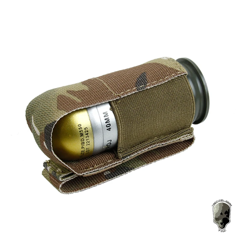 Outdoor Sports Single Clip Bag 40Mm Grenade Single Model Storage Bag Tactical Vest MOLLE Accessory Bag Tm3575
