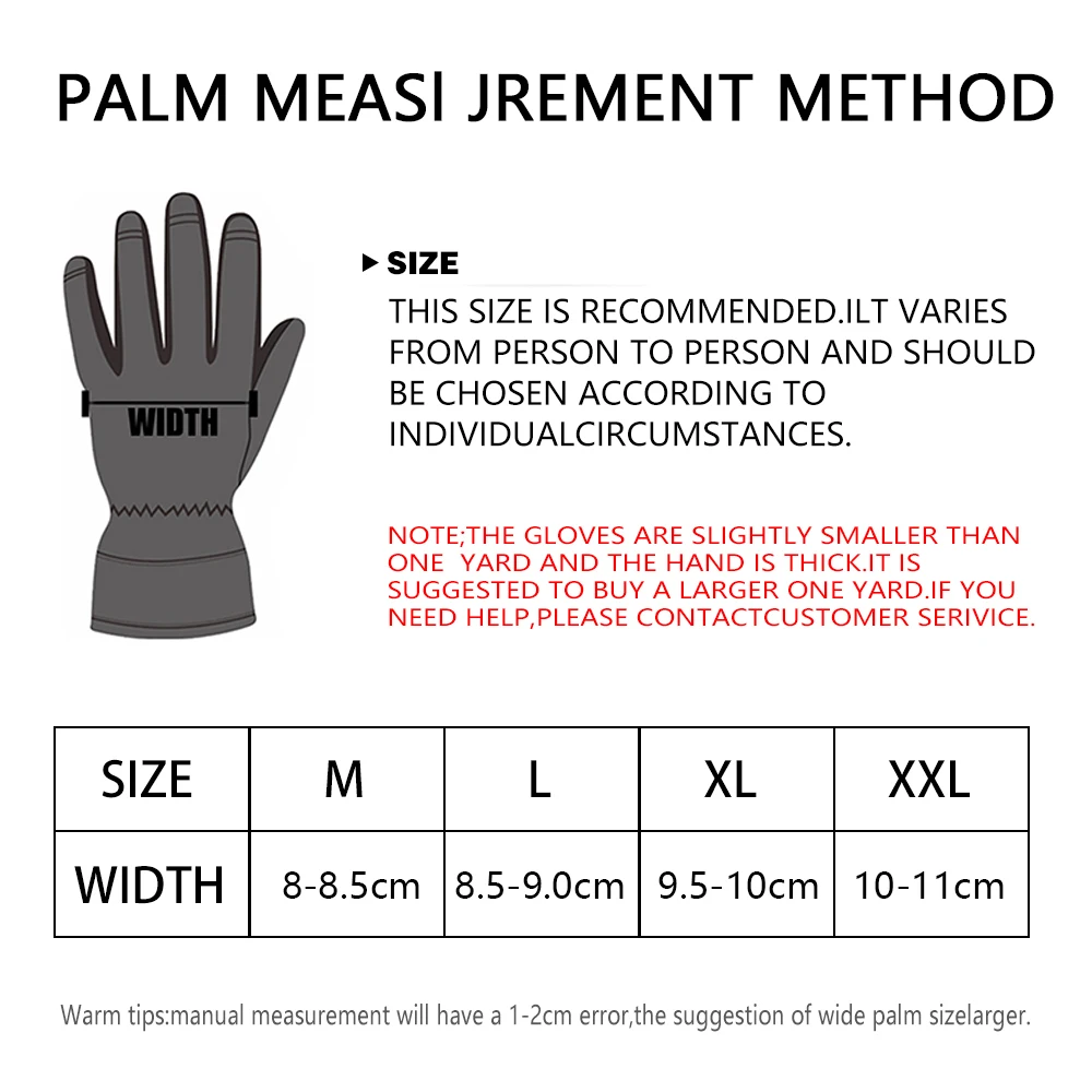 Зимние водонепроницаемые мотоциклетные перчатки для мотокросса защитное