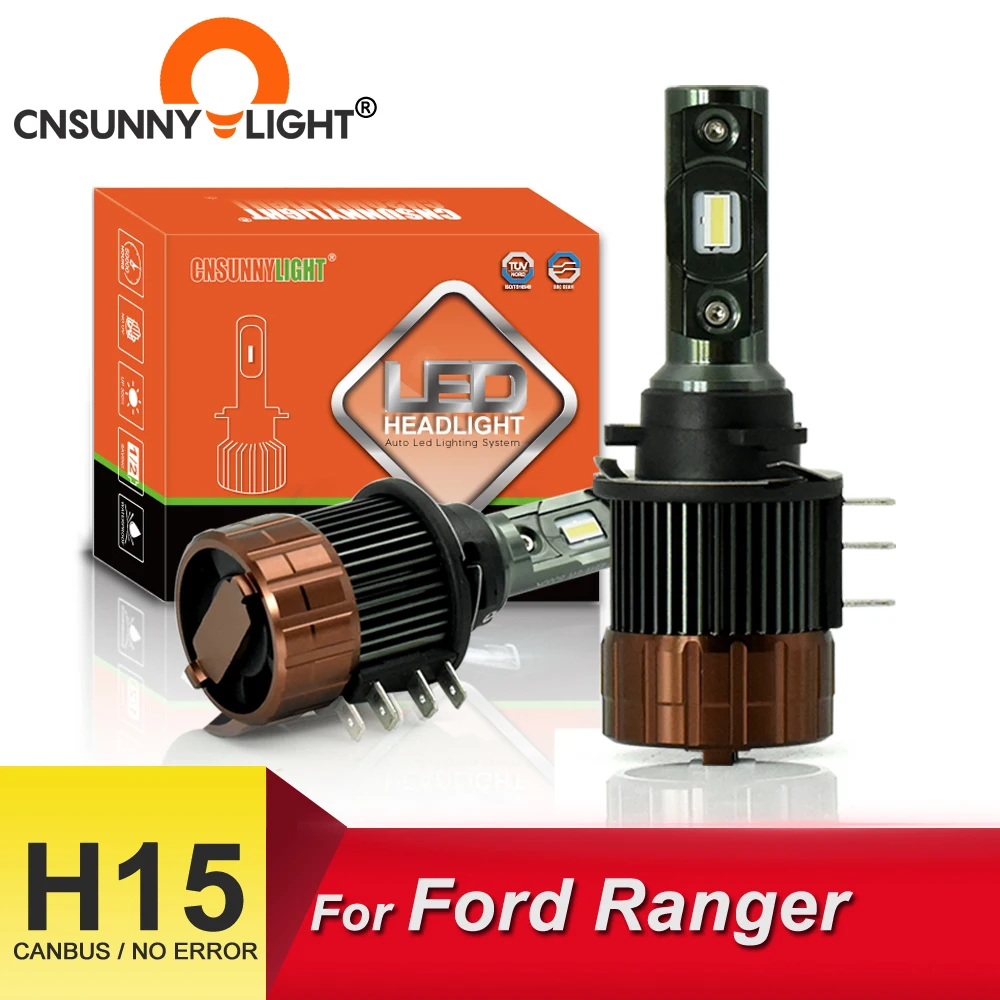 Автомобисветодиодный светодиодные лампы CNSUNNYLIGHT CANBUS H15 6000 лм к|Передние LED-фары