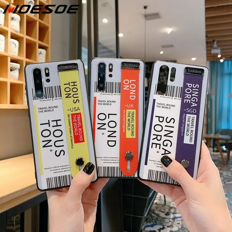 Жесткий прозрачный чехол из поликарбоната для Huawei P20 P30 Pro Mate 30 20 телефона с