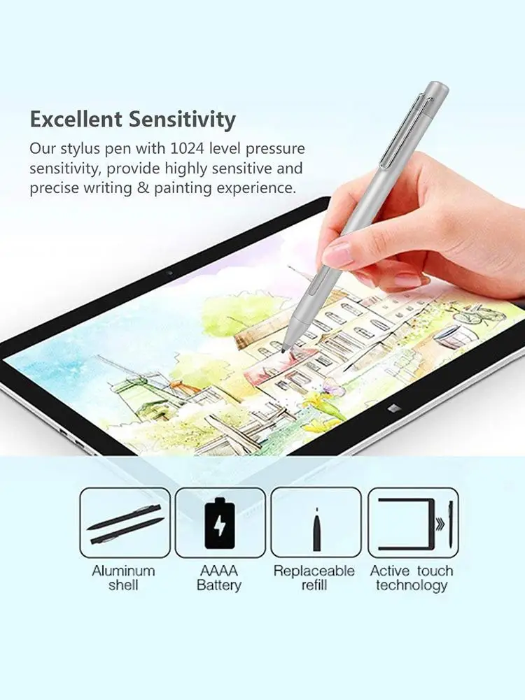 Стилус для Microsoft Pen Surface стилус сенсорного экрана Go Pro5 4 3 ASUS SONY | Компьютеры и офис