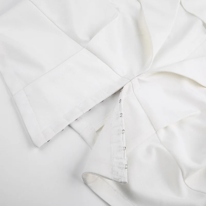 

Womens Blazer Casual Long V-Neck High Street Short Solid Coat Women Women Blazers and Jackets Womens Tops and Blouses Full