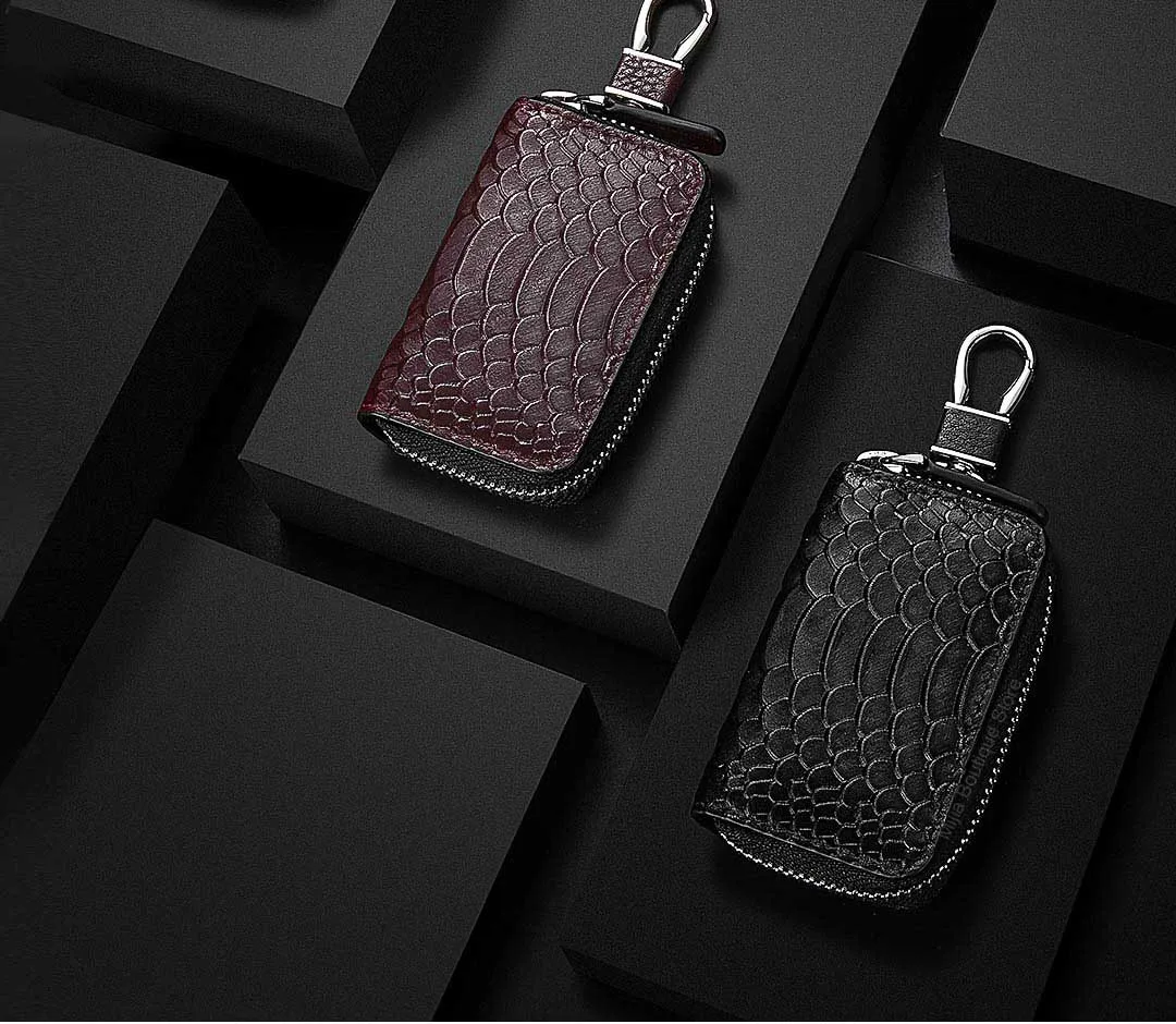 Xiaomi VLLICON кожаный Простой мешок с застежкой-молнией мужские и женские применяется мешочек для монет, ключей чехол легко носить с собой высокое качество кожаная сумка