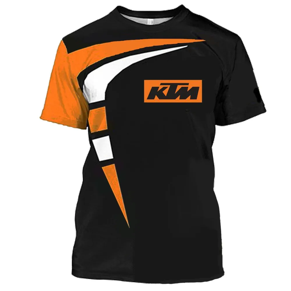 

3D Digital Outdoor Bike T-Shirt Men's New Top Shirt Motorcycle Riding Short Sleeve Racing Game Short Sleeve 6XL Super Fashion