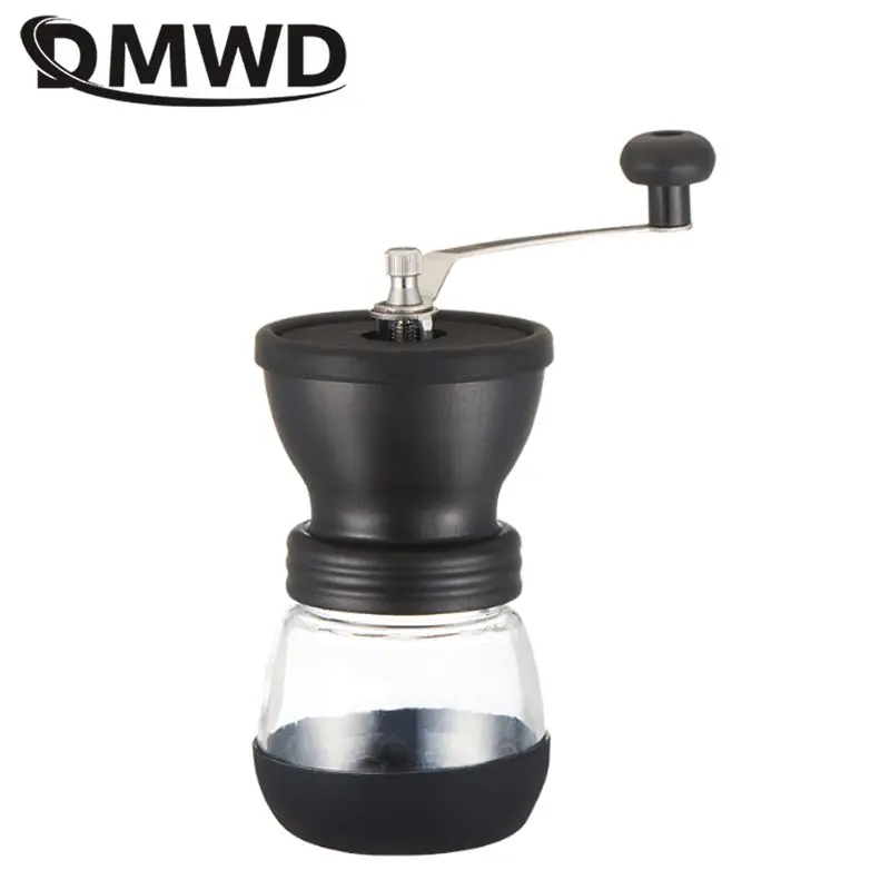 DMWD кофемолка ручная мельница для зерна Кофе Bean шлифовальный станок Spice Кунжута