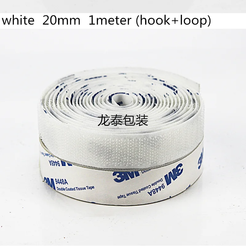 1 шт./пара самоклеящаяся клейкая лента для крючков и петель нейлоновая с клеем DIY