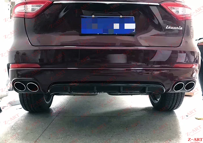 Z ART углеродное волокно аэродинамическим комплектом для Maserati Levante 2017 2020 тюнинг