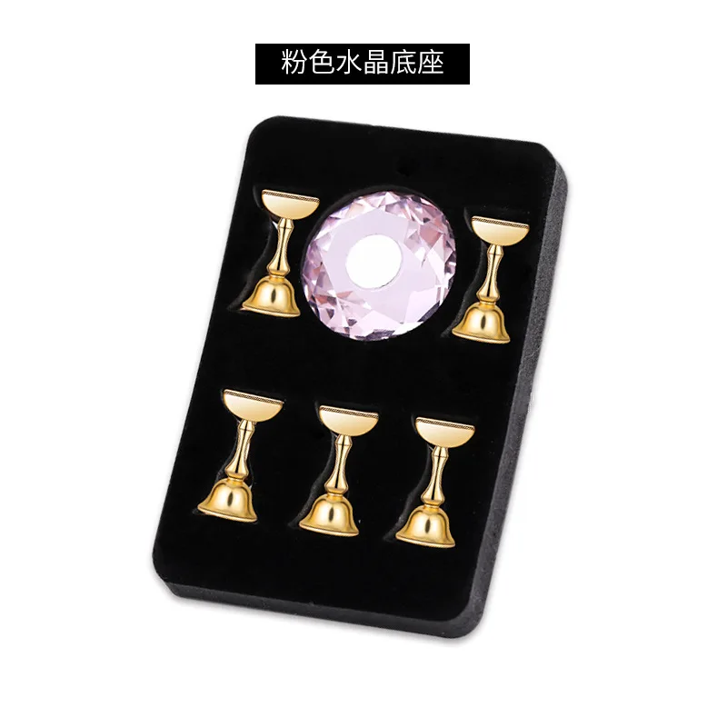 Магнитный держатель для ногтей тренировочный дисплей подставка акриловый