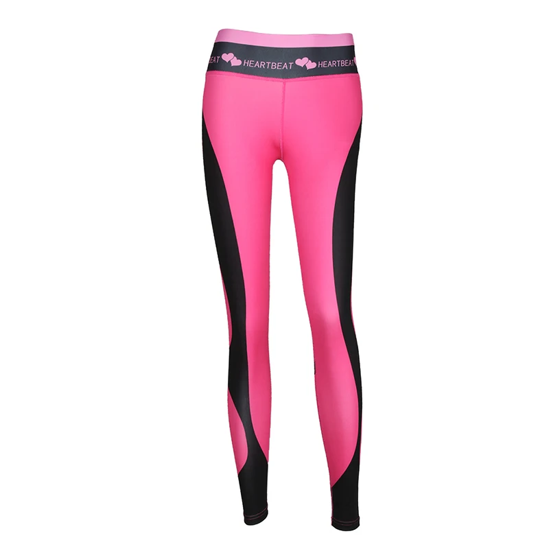 

Women Printing Push Up Leggings Heart Sexy Ankle-Length Femal Pants Elasticity Casual High Waist Fitness Legging