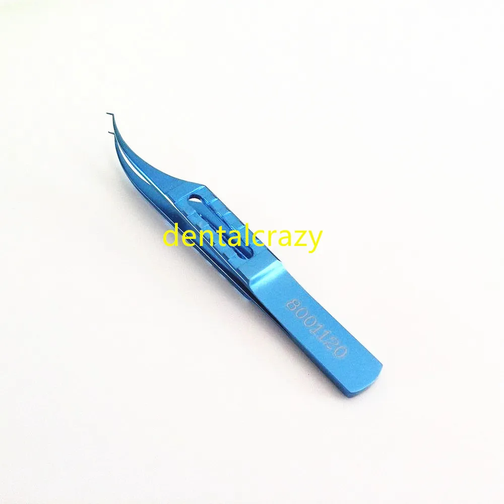 

1pcs 85mm Titanium Colibri Toothed Forceps ophthalmic microsurgery instrument