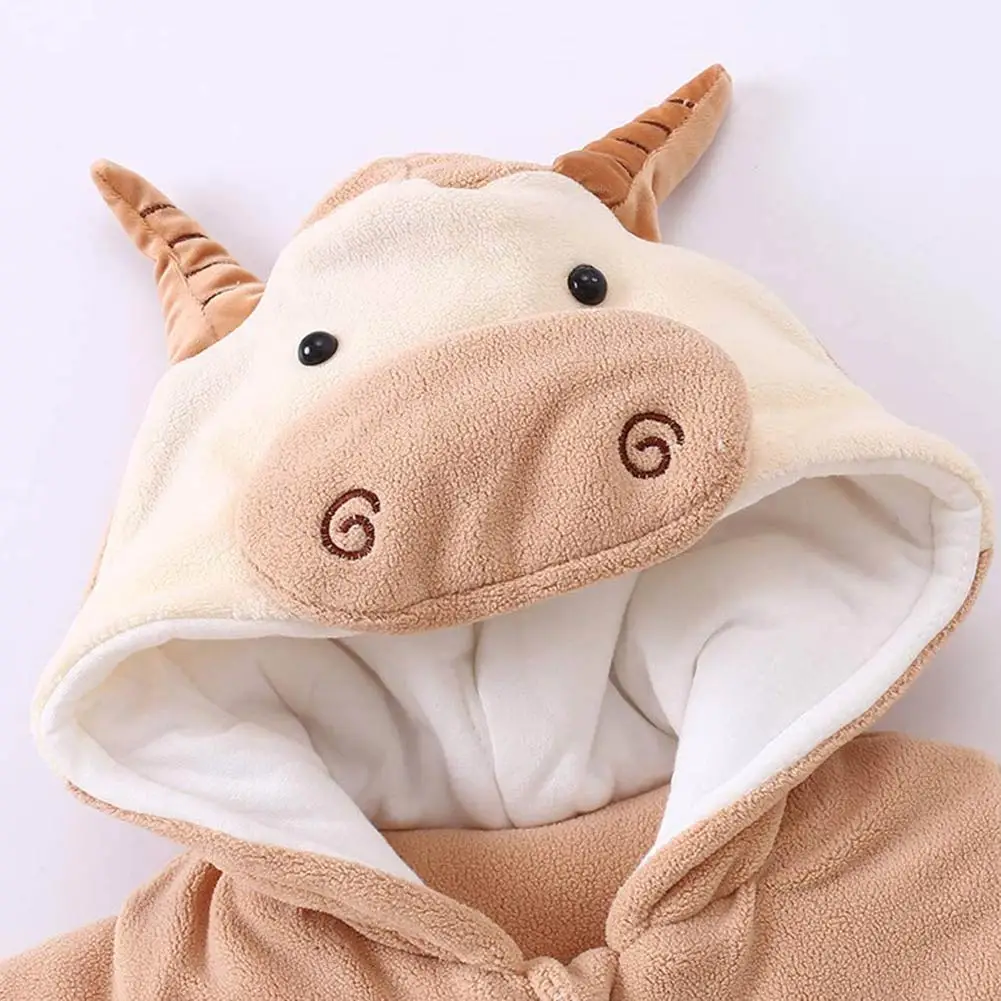 

Autumn Winter Baby Romper Baby Girls Cotton Hooded Overalls For Baby Boys Rompers Infant Jumpsuit Kids Newborn Baby Clothes