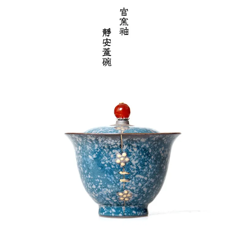 

Kung Fu tea set Gaiwan Cup Bowl Jingdezhen Elegant Beautiful teapot kettle Coffee Cup Chinese Tea Pot Designer Teaware Gift New