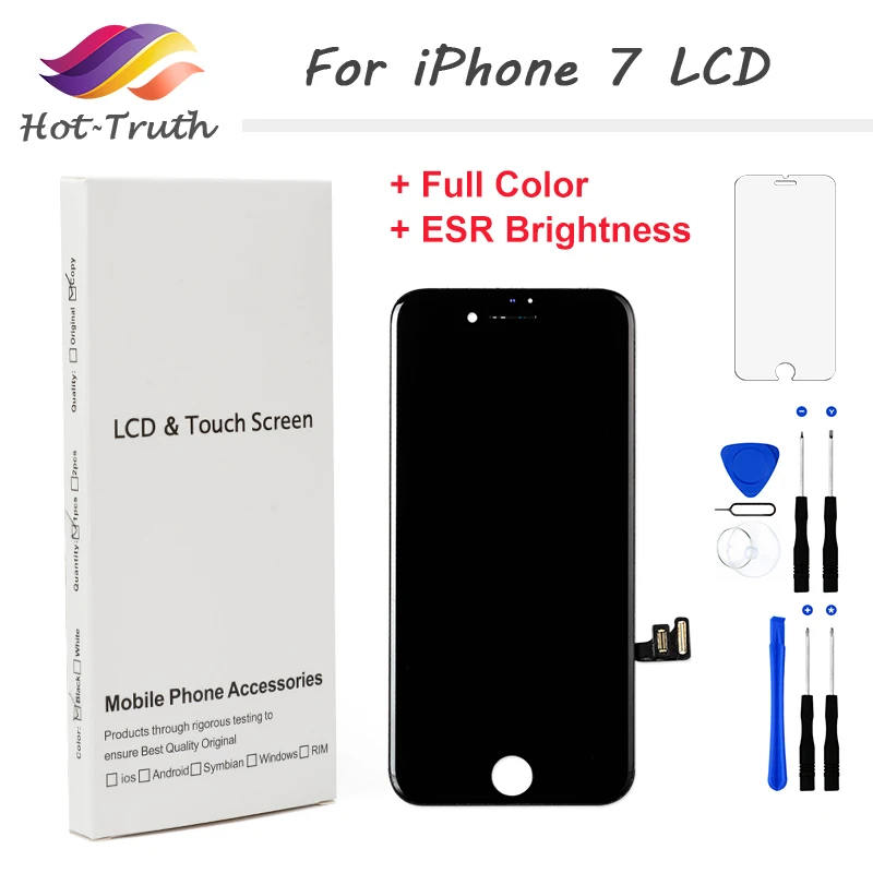 100% OEM 1:1 ЖК дисплей для iPhone 6s 7 8 Plus 3D сенсорный дигитайзер предварительно собранный