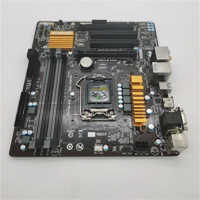 Оригинальная б/у материнская плата для gigabyte GA-Z97M-D3H Z97M-D3H Z97 LGA 1150 i3 i5 i7 DDR3 |
