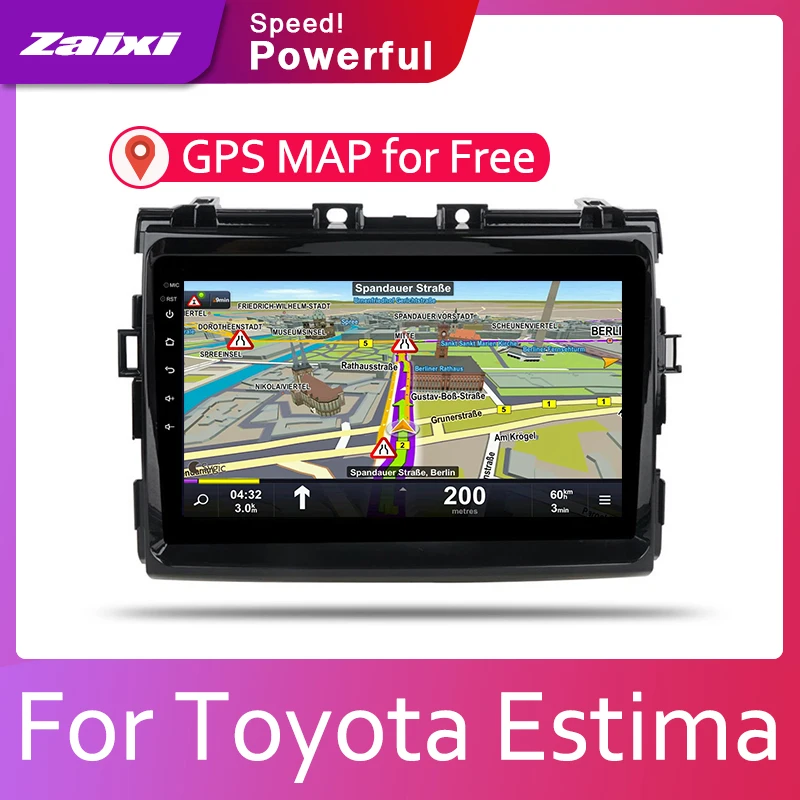 ЖК-экран для Toyota Estima Aeras 2006-2012 аксессуары автомобильный мультимедийный плеер Android