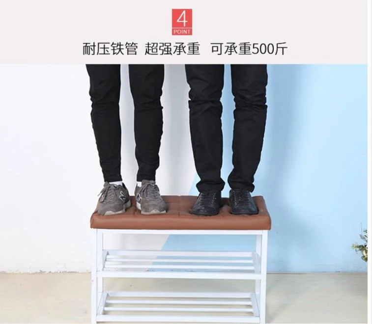 

Color shoe cabinet, ultra-thin household, at the door of the house, can sit on the card seat, leather shoe rack, indoor corridor