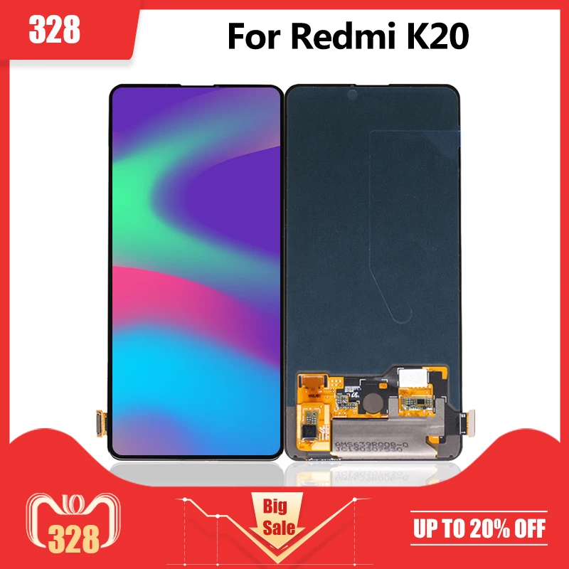 ЖК дисплей для Xiaomi Redmi K20 Pro дигитайзер сенсорного экрана в сборе Mi 9T бесплатная