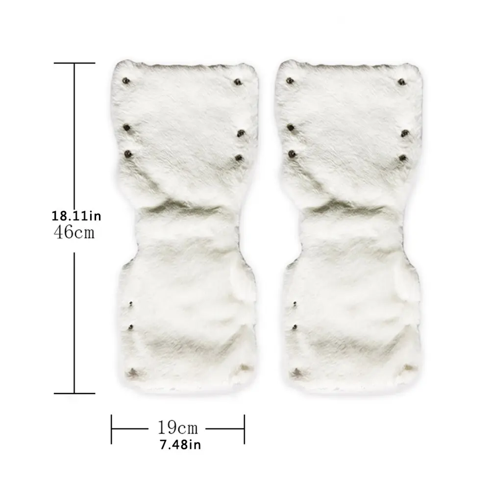 

2pcs Winter Warm Stroller Gloves Waterproof Gloves Pram Accessory Stroller Mitten Winter Warm Gloves Pram Hand Muff Mitten Baby