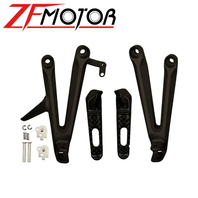 Задние подножки кронштейн педали для Honda CBR1000RR CBR 1000RR 1000 RR 04 05 06 07 2004 2005 2006