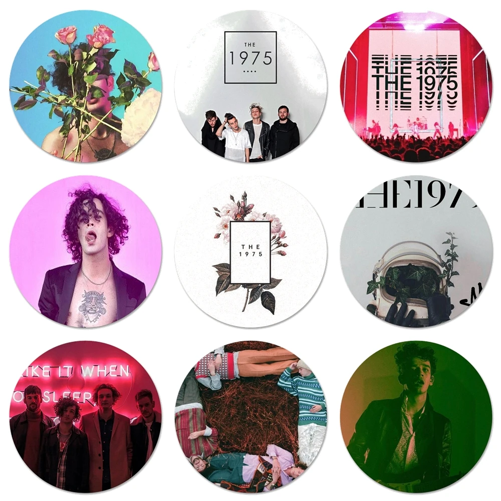 

The 1975 Songs Icons Pins Badge Decoration Brooches Metal Badges For Clothes Backpack Decoration 58mm