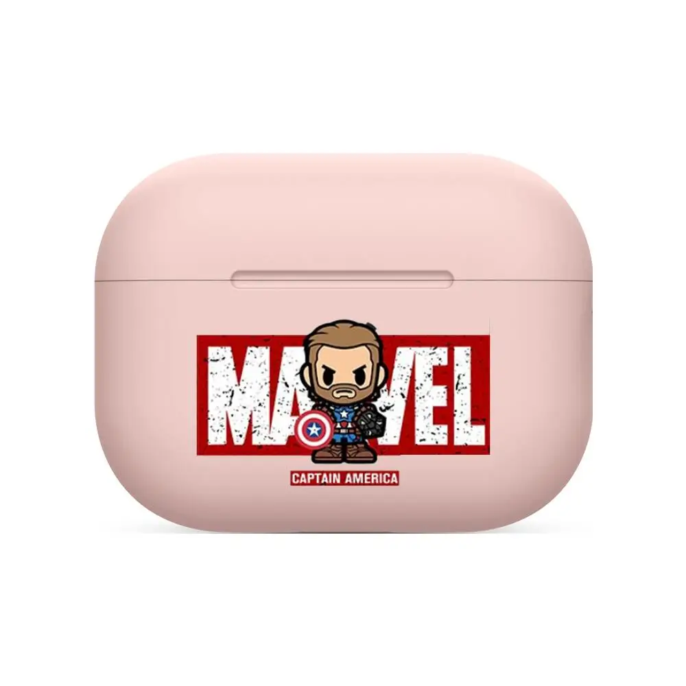 Мультяшные Мстители Marvel для Airpods 1 2 pro Чехол защитный Bluetooth беспроводной чехол