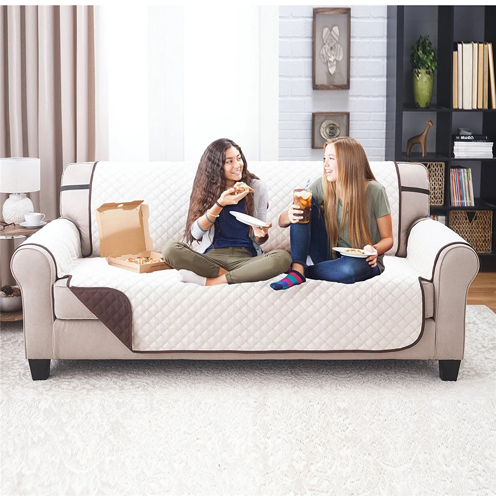 Нескользящий чехол для дивана моющийся коврик домашних животных защита от грязи