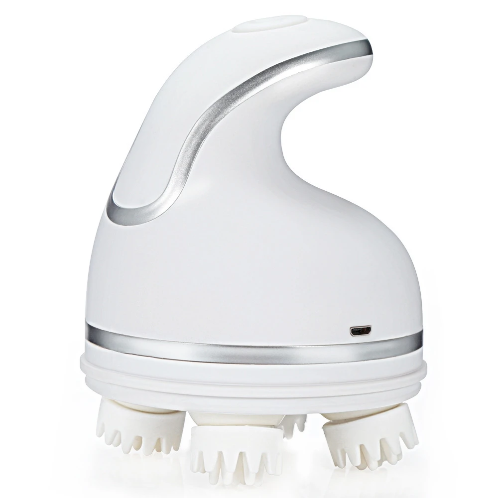 Массажер для глаз с вибрацией и волнистыми колесиками многофункциональный